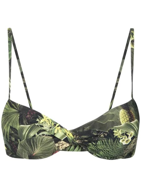 Lygia & Nanny Cassis printed bikini top