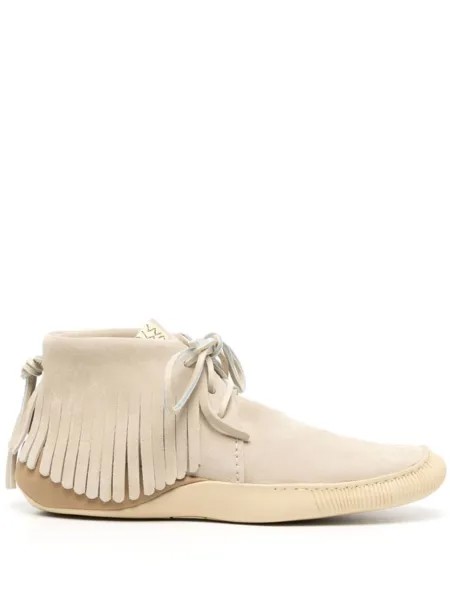 Visvim ботинки дезерты Kuiva Shaman-Folk на шнуровке, коричневый