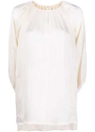Uma Wang длинная блузка со складками