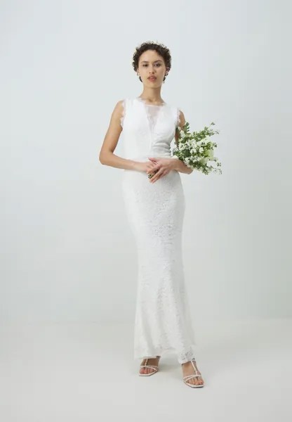 Вечернее платье WEDDING SLEEVELESS MAXI WAL G., белый