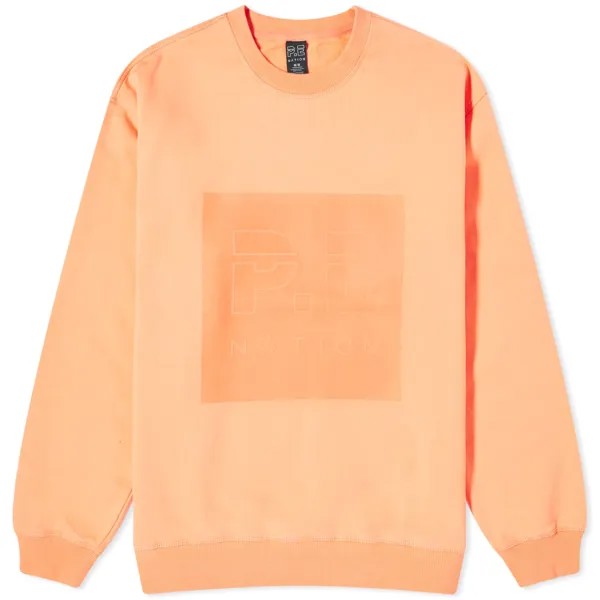 Свитшот P.E Nation Cut Shot, цвет Cantaloupe