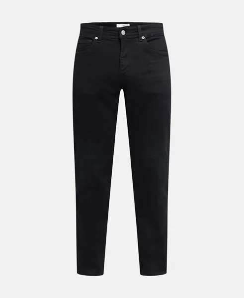 Органик прямые джинсы Selected Homme, черный