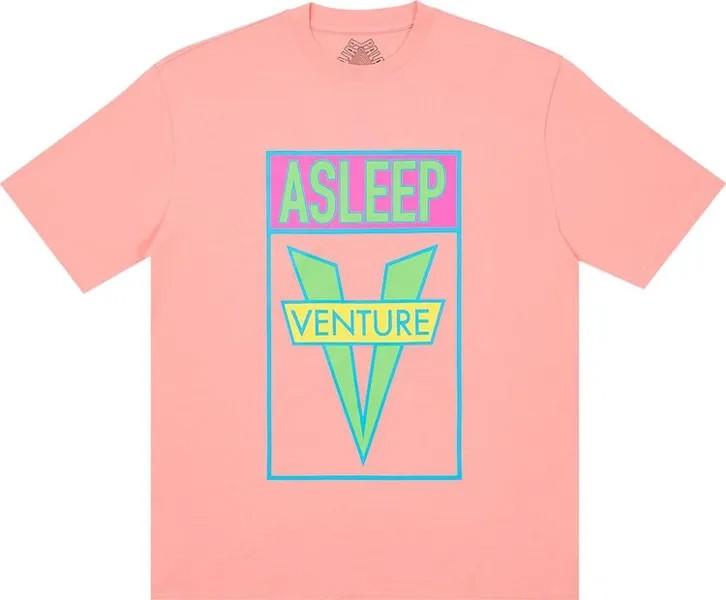 Футболка Palace Asleep To Venture T-Shirt 'Pink', розовый