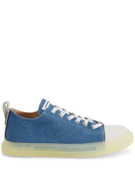Giuseppe Zanotti джинсовые кеды Urchin, синий