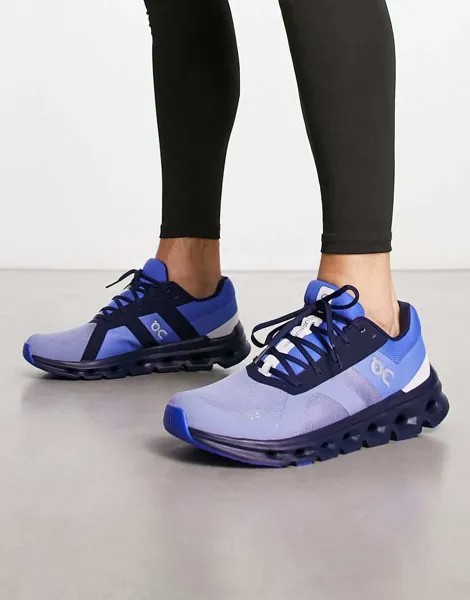 Синие кроссовки ON Cloudrunner