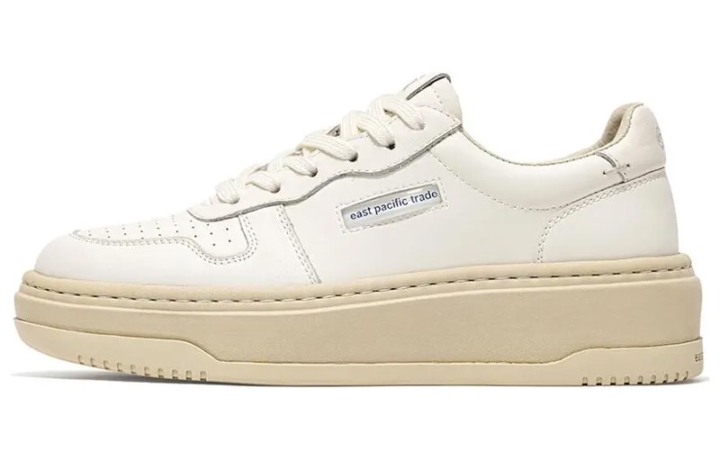 Кроссовки East Pacific Trade Skateboarding Shoes Unisex Low-top White, белый