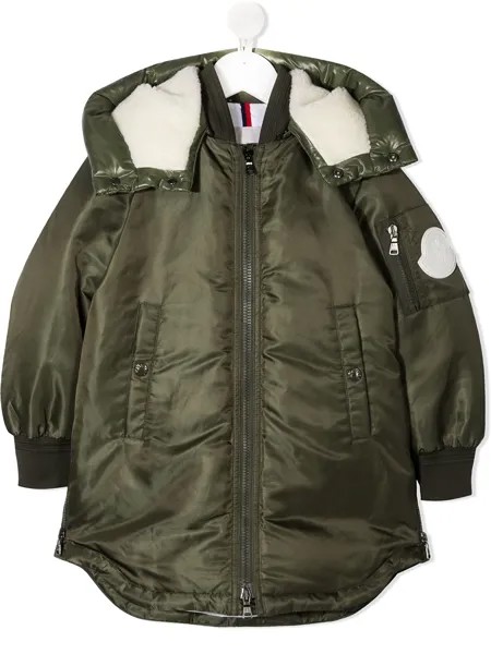 Moncler Enfant пуховик на молнии