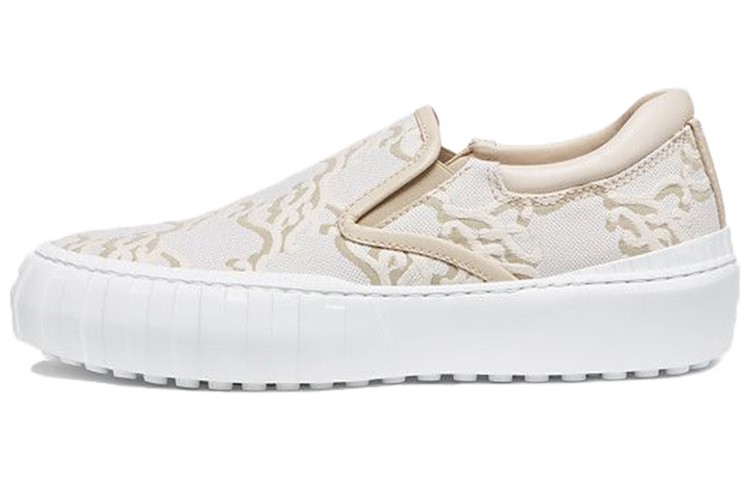 FENDI Force Lifestyle Shoes Women's Low-top White/Beige