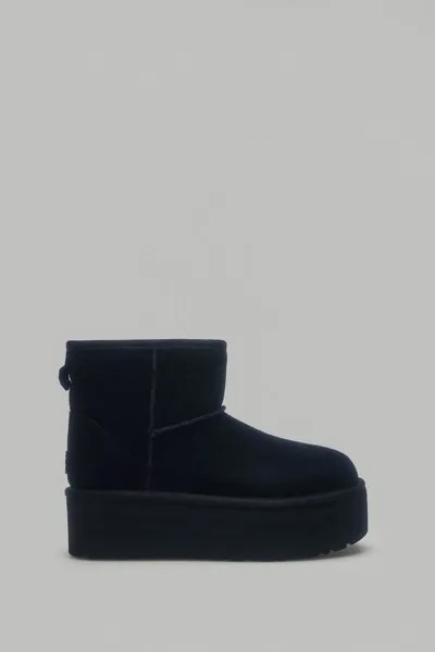Женские ботинки на платформе Ugg, черный