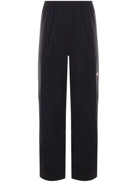 Balenciaga прямые спортивные брюки, черный