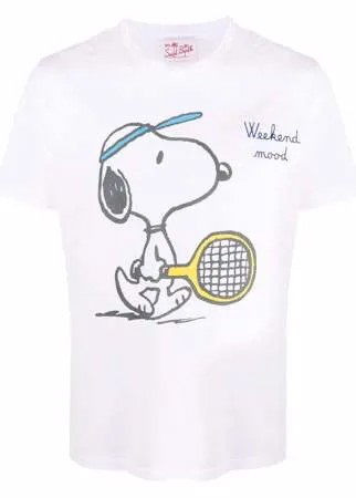 Mc2 Saint Barth футболка с принтом Snoopy