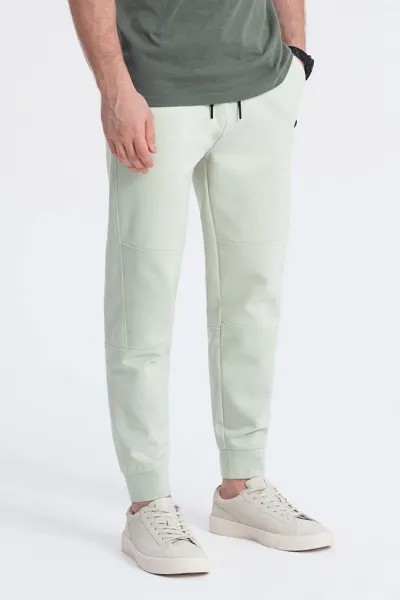 Спортивные брюки с карманами на молнии Ombre, зеленый