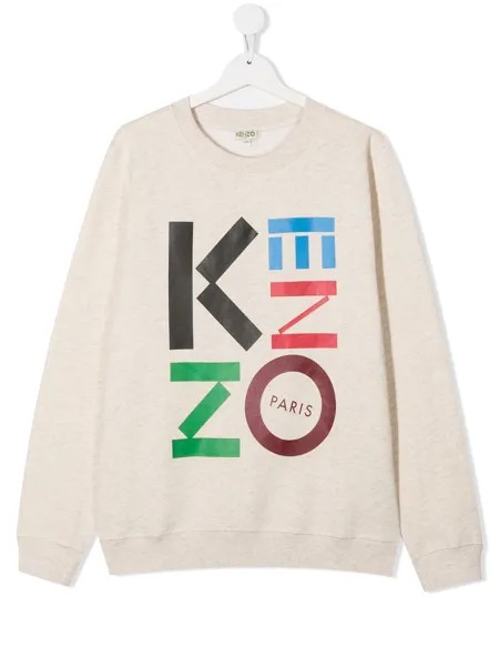 Kenzo Kids толстовка с логотипом