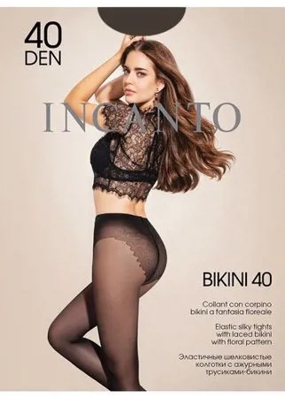 Колготки Incanto Bikini, 40 den, размер 5-XL, grafite (серый)