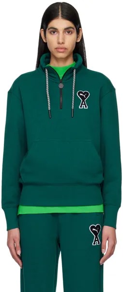 Зеленая спортивная куртка Puma Edition AMI Alexandre Mattiussi