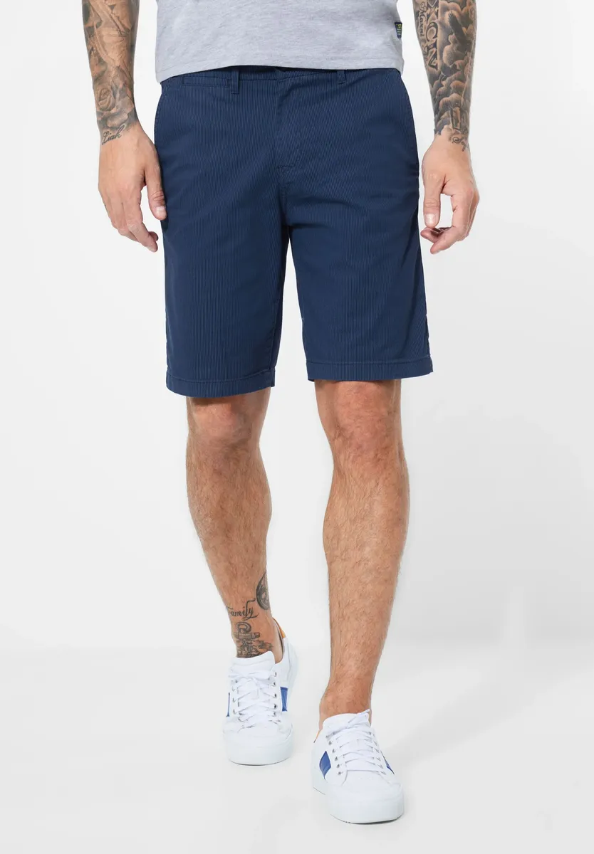 STREET ONE МУЖСКИЕ Шорты, средняя талия Street One Men, синий