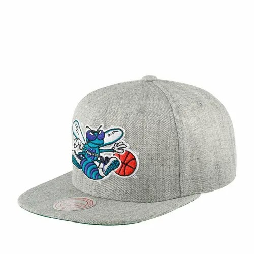 Бейсболка Mitchell & Ness, размер OneSize, серый