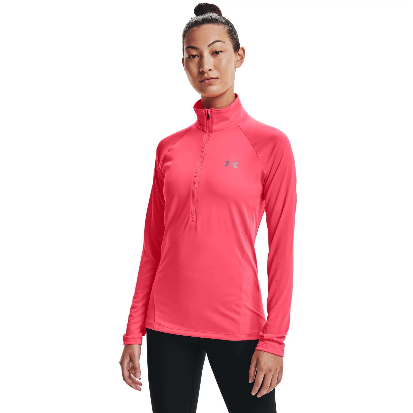 Лонгслив женский Under Armour 1320126-819 розовый S/M