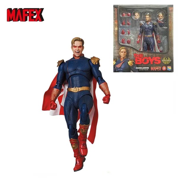 В наличии MEDICOM MAFEX NO.151 черный Халат Picket THE BOYS материнlander аниме Подвижная кукла игрушка подарок коллекция коллекций хобби