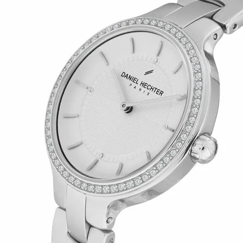 Наручные часы Daniel Hechter Часы наручные женские DANIEL HECHTER DHL00302, Кварцевые, 34 мм, серебряный