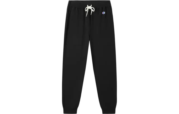 Трикотажные спортивные штаны унисекс Champion, цвет Black