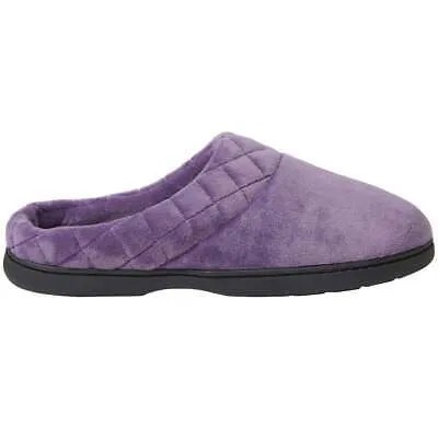 Женские велюровые фиолетовые повседневные тапочки Dearfoams Darcy Velour 51708-DCOM-10505