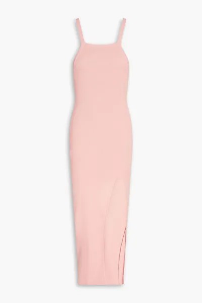 Платье миди в рубчик ZEYNEP ARCAY, розовый