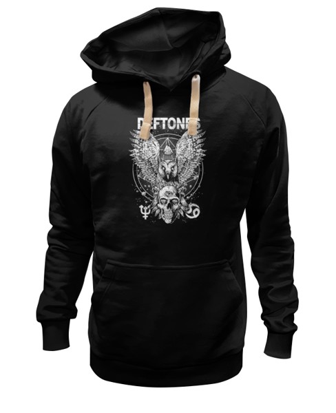 Худи Printio Deftones черное 3XL