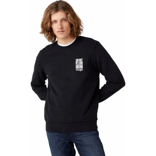 Свитшот Wrangler, размер S, , черный