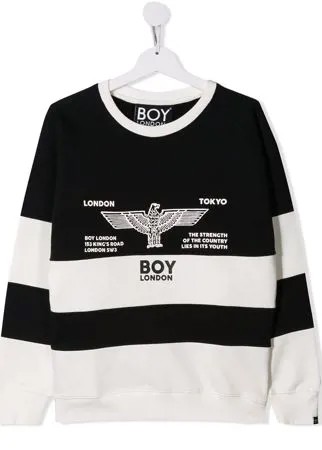 Boy London Kids двухцветная толстовка