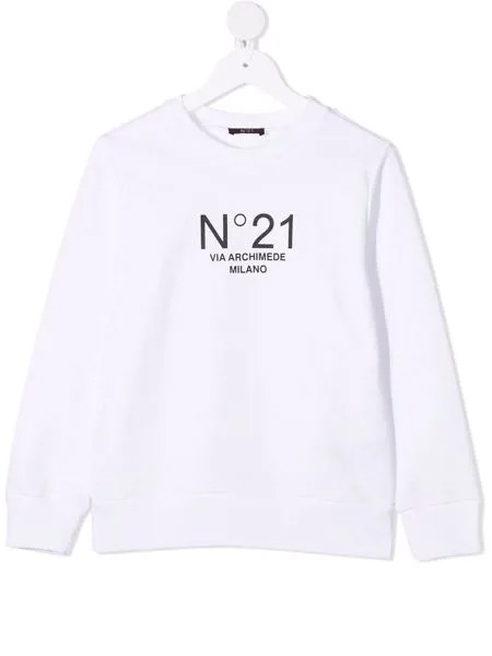 Nº21 Kids толстовка с логотипом
