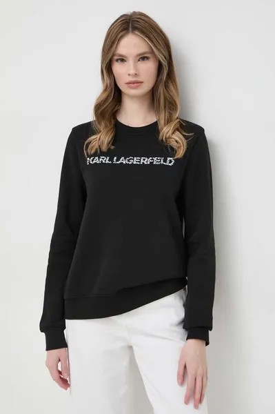 Толстовка Karl Lagerfeld, черный