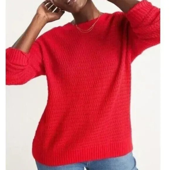 Пуловер-туника с текстурой Old Navy Red, размер 4X