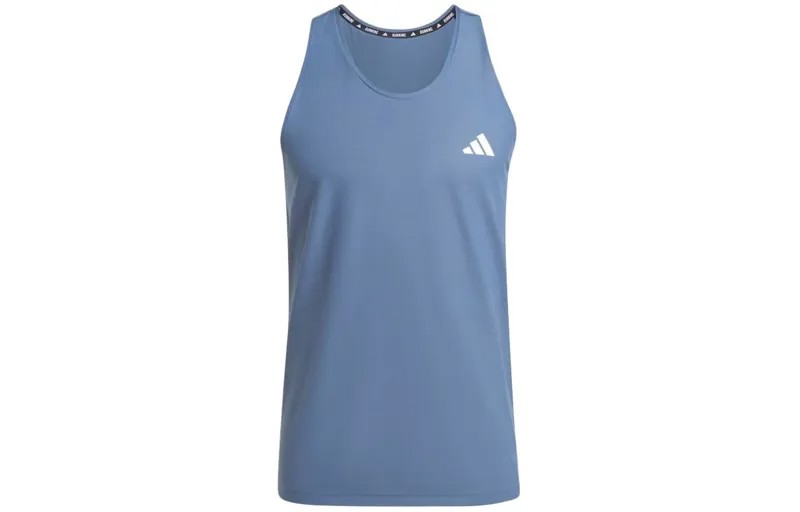 Майка мужская синий Adidas, синий