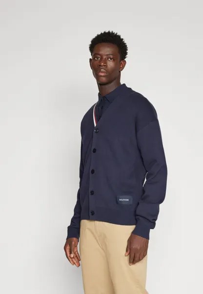 Кардиган Global Stripe Tommy Hilfiger, цвет desert sky