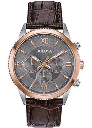 Японские наручные  мужские часы Bulova 98A219. Коллекция Sports