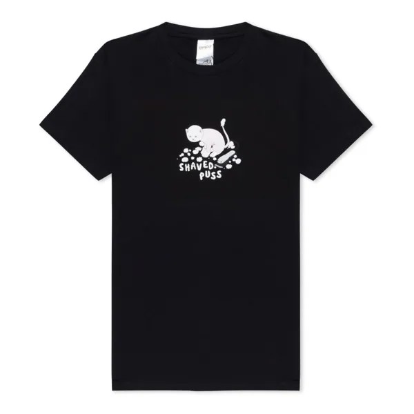 Футболка RIPNDIP Shaved Puss Tee Black