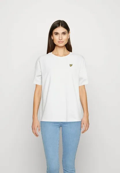 Футболка базовая OVERSIZED Lyle & Scott, цвет white