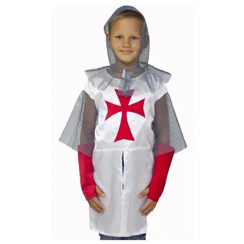 Карнавальный костюм рыцарь детский, арт.2504 рост:122-134 см (5-7 лет)