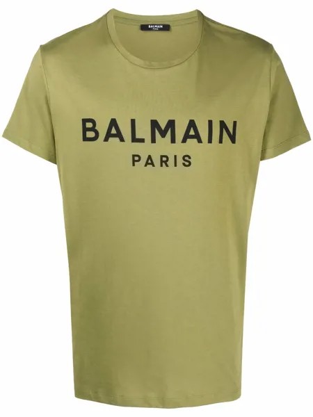 Balmain футболка с логотипом