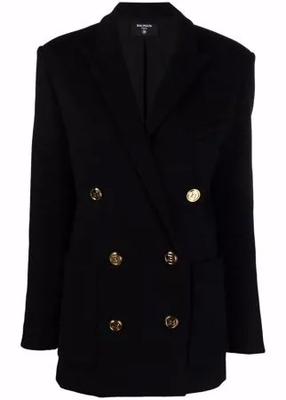 Balmain двубортный бушлат