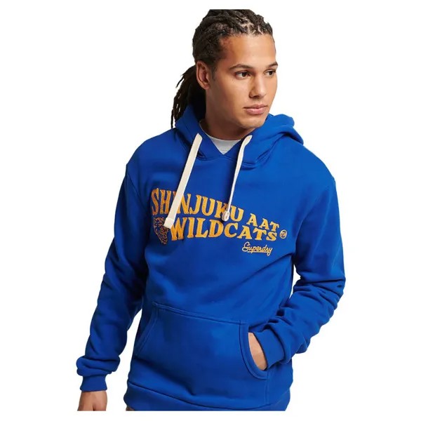 Худи Superdry Vintage Collegiate, синий