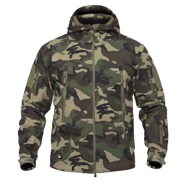 Военная Мужская тактическая куртка shark skin, ветрозащитный дождевик, теплое пальто, камуфляжная толстовка, одежда.