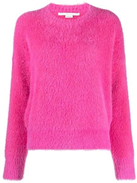 Stella McCartney фактурный джемпер, розовый