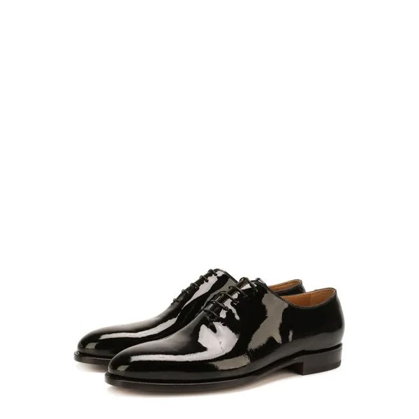 Классические лаковые оксфорды Kiton