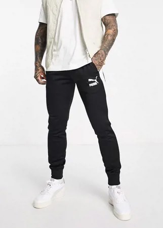 Черные джоггеры PUMA Iconic T7-Черный цвет