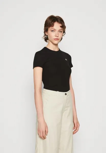 Базовая футболка Lacoste, черный