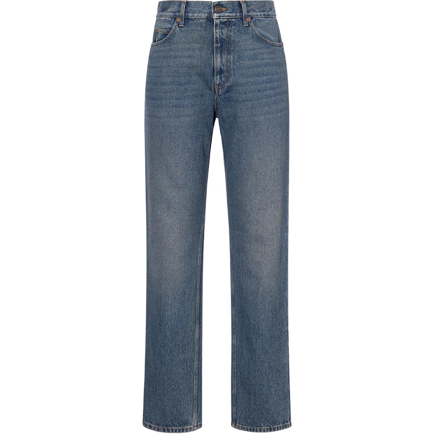 Мужские джинсы GUCCI, цвет Blue
