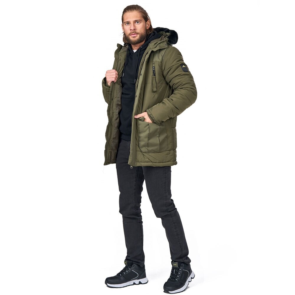Пальто Alpine Pro Rexew, зеленый