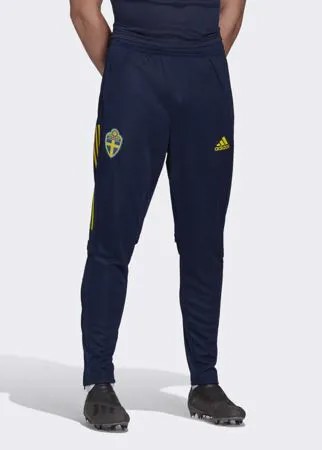 Тренировочные брюки сборной Швеции adidas Performance